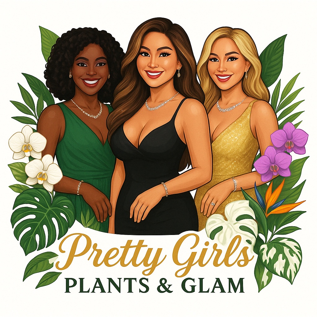 Pretty Girls Plants & Glam logo